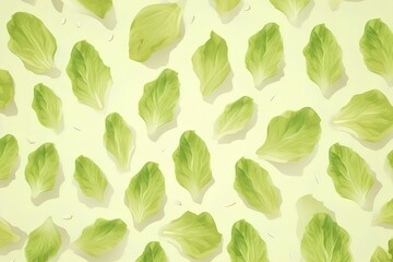 Canvas Print - green leaves background