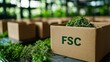 © Anan - Eco-friendly Packaging Packaging made from FSC-certified materials, highlighting sustainability