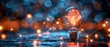 © Inlovehem - Illuminated light bulb with a glowing network of connections, symbolizing innovation, technology, and creativity in a digital age.