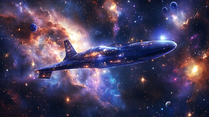 Wall Mural - deep space exploration: the final frontier -