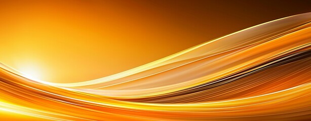 Wall Mural - golden light in the sky emanating from the sun, subtly merging with the air, a symbol of peaceful re