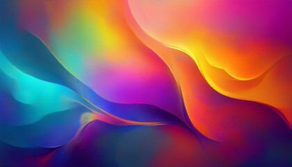Wall Mural - abstract smooth colorful textured background with special blur e