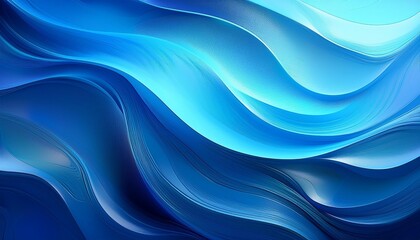 Wall Mural - bright blue abstract smooth colorful textured background with sp