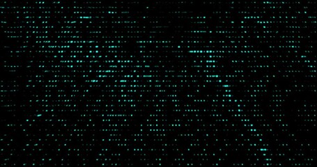 Wall Mural - abstract digital network data background, 3d rendering video digital graphic abstraction design vide
