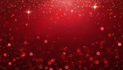 Wall Mural - red sparkle wallpaper for valentines day and christmas. dark red abstract glitter background for gre