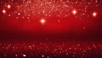 Wall Mural - red sparkle wallpaper for valentines day and christmas. dark red abstract glitter background for gre