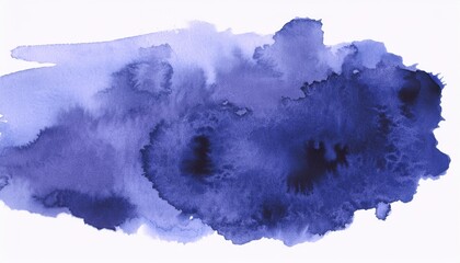 Wall Mural - Watercolour Hand Painted ink spot textured background. High reso
