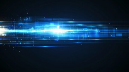 Wall Mural - light blue and blue lines on a blue background