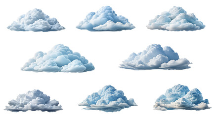 Clouds Collection, isolated transparent png, fluffy white, sky, rain cloudscape atmosphere