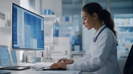 99. A medical coder working with patient records in a healthcare setting