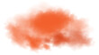 © designerPX - orange fog smoke color with mystic effect