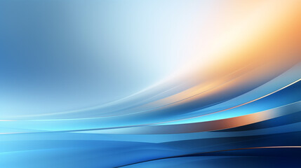 abstract light blue wave smooth background.