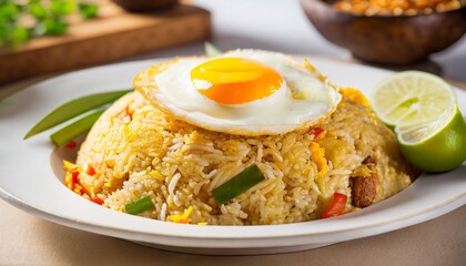 photo of fried rice on a plate