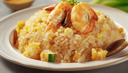 photo of fried rice on a plate