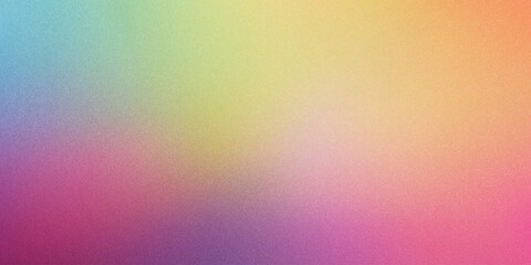 Poster - Color gradient background, abstract orange grain gradation texture, vector pink noise texture blur abstract background