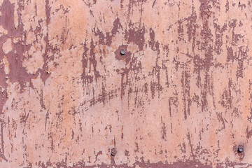 Wall Mural - Old painted metal texture with traces of rust