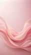 © Omri - A blush pink wave, tender and sweet, flows smoothly over a blush background, conveying softness and tenderness.
