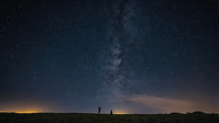 sky with stars