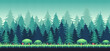 © LittleSmith - Pixel art forest background. Seamless game background with parallax. 7 layers