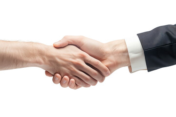 Canvas Print - PNG Business handshake partnership agreement