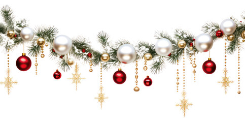 Wall Mural - png christmas ornament, transparent background