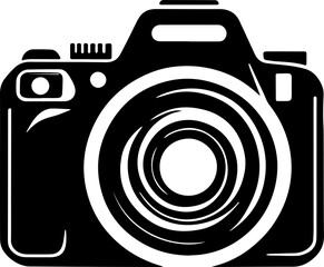 camera or photography icon isolated on white background