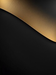 Wall Mural - gradient black to gold smooth grainy texture transitio background