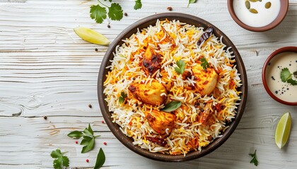 Poster - Chicken biryani bowl