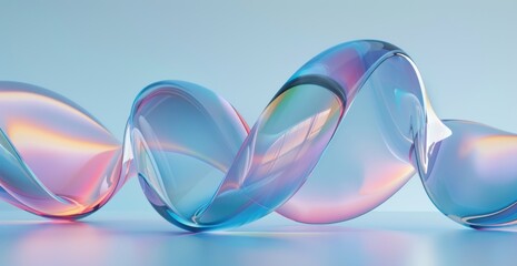 Abstract Glass Swirl