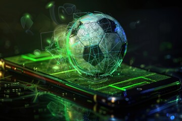 Soccer Ball on Smartphone