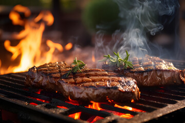 Rich, smoky flavors infuse the perfectly grilled meat