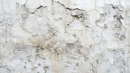 Wall Mural - Texture background of grungy white cement wall