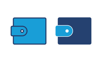 Wall Mural - Wallet icon vector. wallet vector icon