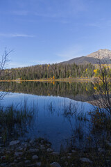 Wall Mural - Lake Patricia on an Autumn Morning