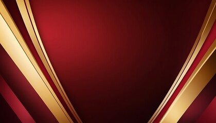 red and gold abstract background luxury dark red and golden line template premium background 14