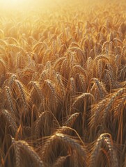 Canvas Print - Ripe Wheat Field