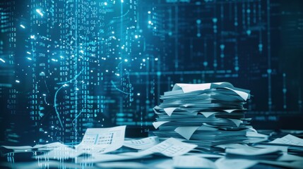 Digital Data Overload with Paper Stack