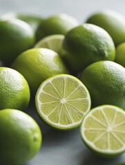 Wall Mural - Limes on Table