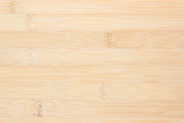 Natural wooden desk texture background, Top view. Abstract top bar table wood bamboo pattern nature. Design wall vintage interior kitchen. Bamboo skin cutting board empty for displaying products.