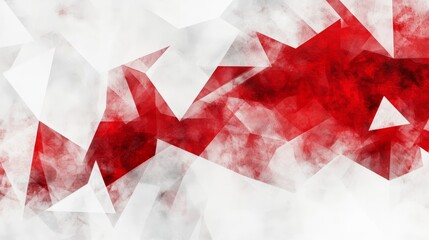 Wall Mural - geometric red and white texture background for design and art projects generative ai