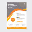 © Insha Khawar - Creative digital business marketing flyer design template