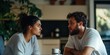 © WD Stock Photos - Married couple arguing. non violent