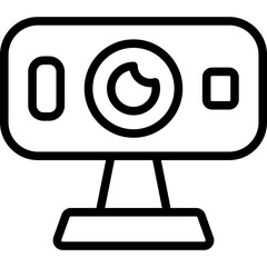 Poster - web cam icon