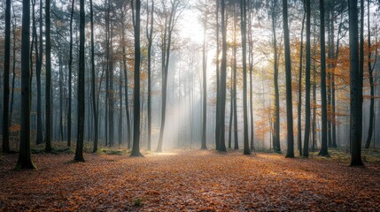 Sticker - Misty Forest Path