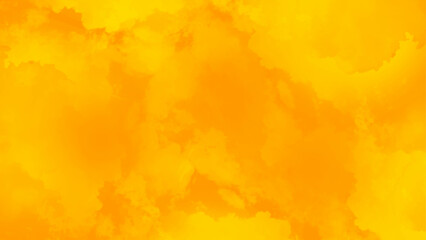 Wall Mural - hand drawn abstract orange watercolor background with texture. yellow and orange watercolor abstract