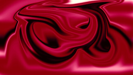 Sticker - Abstract background with pink silk background. Bright and shinny red background for any graphics design.