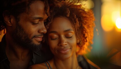 Poster - portrait of a couple