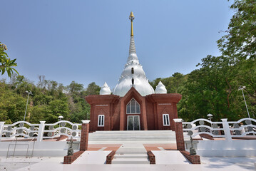 Wall Mural - Dhammasathan Suan Rangsi Ariya Maitreya is the most famous landmark in Uthai Thani, Thailand 