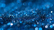 © Tehmina - Background of sapphire glitter bokeh, with a soft and unfocused shimmer in royal blue,blue glitter vintage lights background, defocused,bokeh,Dark Navy Sparkles, Glittering Blue Background