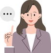 © PIKEO - 직장인(여성) 일러스트
